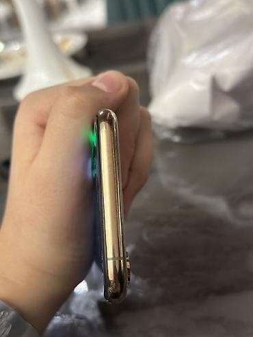 ipone 12 mini: IPhone X, 64 GB, Qızılı, Face ID — 5