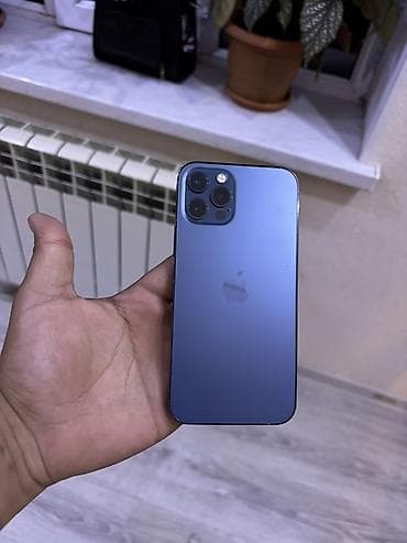 apple iphone 12: IPhone 12 Pro, Pacific Blue, Face ID — 1