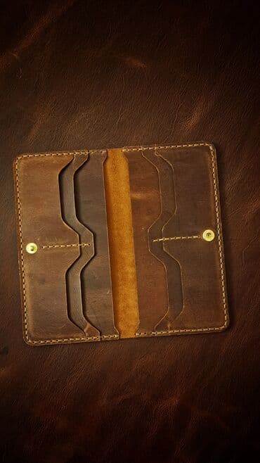 balaca qadın pul kisəsi: Pulqabı, Təbii dəri, Yeni — 14