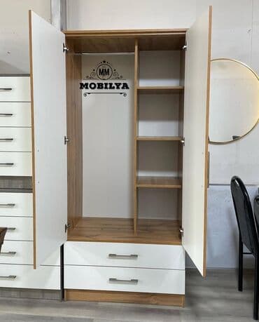 şifaner modelleri: Yeni, Açılan, 3 qapılı Düz dolab, Qarderob, paltar dolabı, Azərbaycan — 4