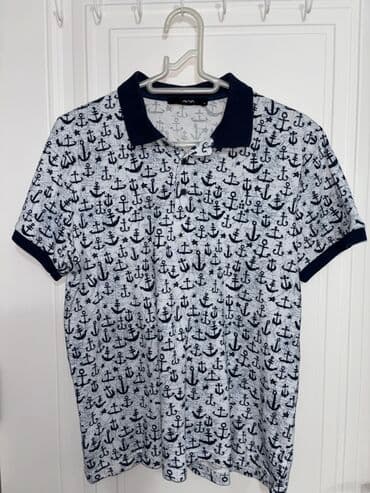 Рубашки: Мужское поло, Avva, S, цвет - Голубой — 2