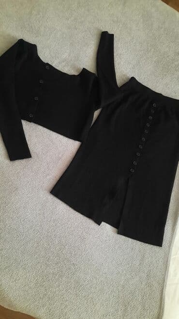 zamşa qadın ətəkləri: Yeni 1 defe geynilib s.m.l — 4