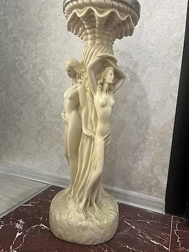 Şamdanlar: Fiqur, rəng - Bej — 1