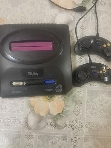 video ceken: Sega Mega Drive 2 – 16-Bit retro oyun konsolu Xüsusiyyətlər: - 16-Bit — 1