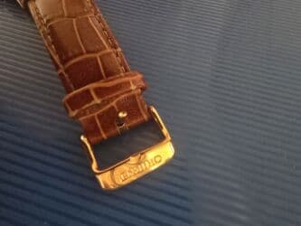 kredite qizil almaq: İşlənmiş, Qol saatı, Orient, rəng - Qızılı — 4