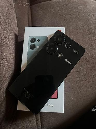 redmi 15 pro qiyməti: Redmi Note 13 Pro, 256 GB, rəng - Qara, Face ID — 5