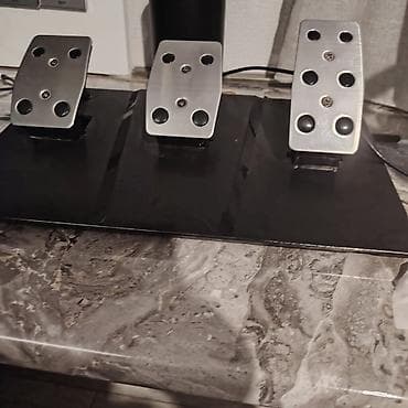 1 ay işlenmiz RAMPAGE V902 Oyun sükan dəsti – sükan, 3 pedallı blok və — 3