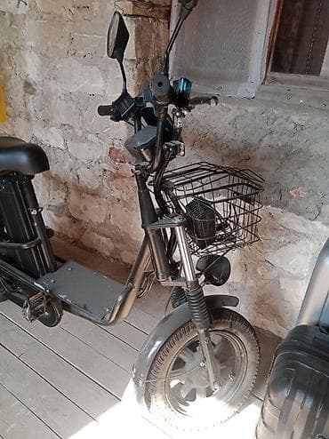 e bike: Elektrik velosipedi/skuter - Güclü elektrik mühərriki arxa təkərdə — 3