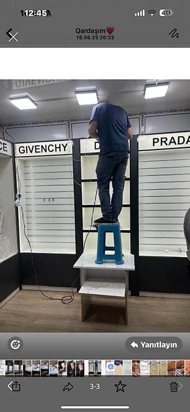 Mağaza üçün LED işıqlı vitrin panelləri - Məhsul tipi: Divara