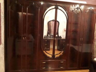 yataq dosekleri: İkinəfərlik çarpayı, Termo, Dolab, 2 tumba, Rusiya, İşlənmiş — 3