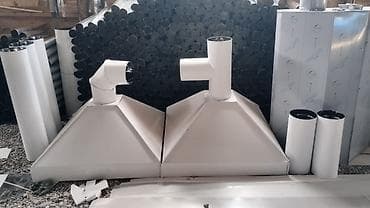 Havalandirma Zontlarin ve Kabab Manqallari Hazirlanmasi, Her Ölçüde ve — 1