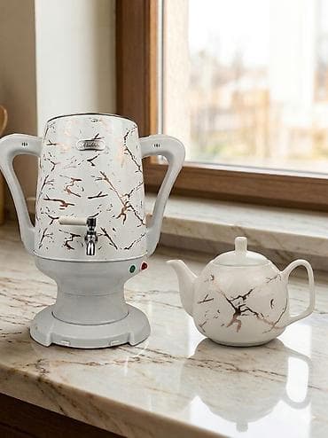 Yeni Elektrik Samovar, 4 l, Pulsuz çatdırılma