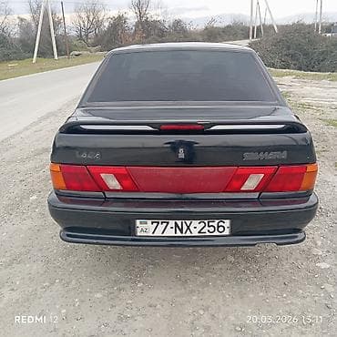 turbo az 2104: Lada Samara sedan, qara rəng. Texniki xüsusiyyətlər və detallar: - — 2
