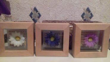 Süni güllər: Dekor - stol ustunede qoymaq olur asmaq da olur - Cexiyanindir. 3 - — 1