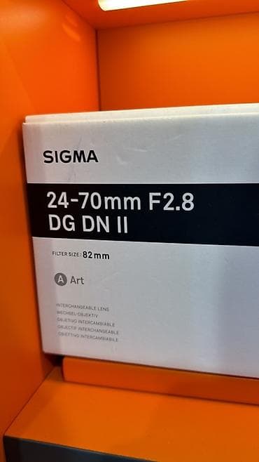 yeni modem: SIGMA 24-70mm F2.8 DG DN II (Art seriyası) – tam kadr güzgüsüz — 1