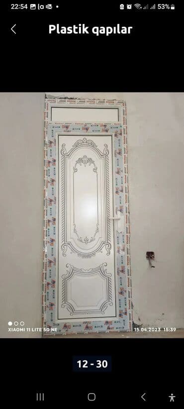 ucuz plastik qapi pencere: Yeni Plastik qapı Zamok və çərçivə ilə, Zəmanətli, Pulsuz quraşdırma, Rayonlara çatdırılma, Pulsuz çatdırılma, Ödənişli çatdırılma — 25