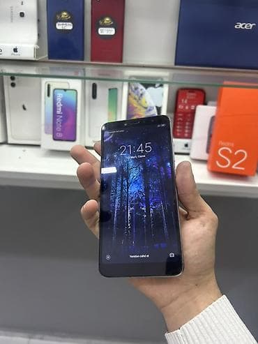 telofon redmi: Redmi S2, 32 GB, rəng - Gümüşü, Barmaq izi — 4
