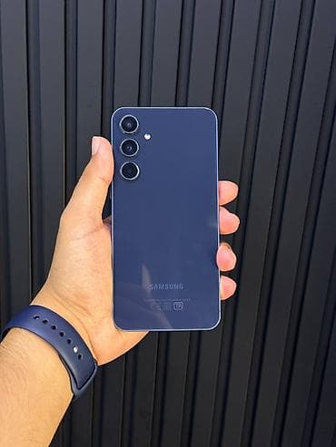 nokia internet modem: Samsung Galaxy A55, rəng - Mavi, İki sim kartlı — 1