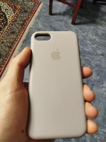 telefon kabrosu: IPhone 7, Qırmızı, Barmaq izi — 9