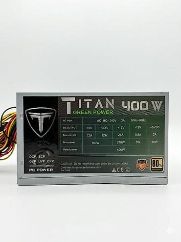 komputer kasası: Qida bloku 400 W — 1