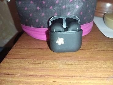 Simli qara rəngli TWS (True Wireless) qulaqlıqlar - Tam simsiz