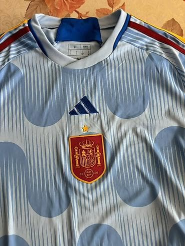 futbolka: Futbolka, Adidas, L, rəng - Mavi — 2