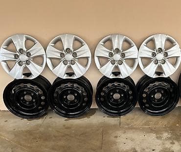 Salam Hunday-Kia üçün satilir 4 ədəd R 15 ölçüdə 5 bolt qara