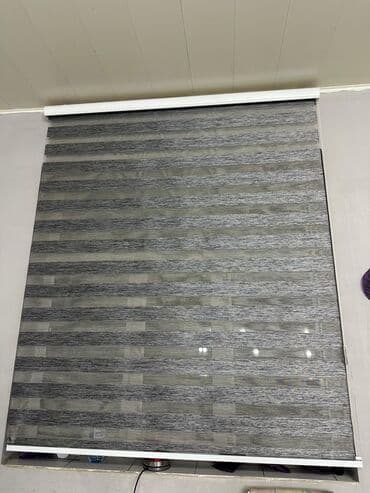 заглушки для розеток: 3 ədəd Zebra jalüz pərdə - Növ: zebra (iki laylı, işıq keçirən və — 1