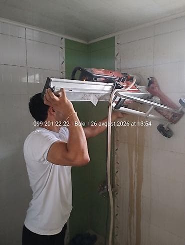 standart qapi olculeri: Xidmət: Beton və kafel səthlərində dəqiq deşmə və kəsim Təsvir: - — 3