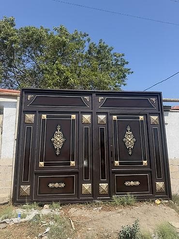 karta: Yeni Dəmir Həyət darvazası, Yana açılan, 350 m, Mexaniki, Qapı ilə, Kredit var, Ödənişli quraşdırma, Ünvandan götürmə, Ödənişli çatdırılma, Rayonlara çatdırılma — 2