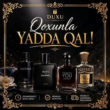 DUXU Parfum – “Qoxunla yadda qal!” - Kişilər üçün premium sinif lalafo.az -da DUXU Parfum – “Qoxunla yadda qal!” - Kişilər üçün premium sinif