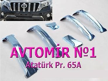 prado disk teker: Land Cruiser Prado 150 üçün oblisovka xromları 🚙🚒 Ünvana və Bölgələrə — 1