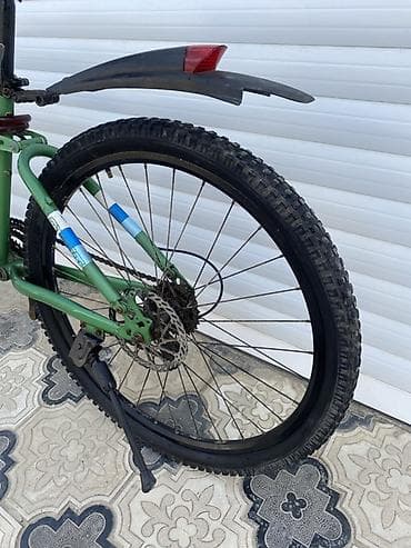 velosipet: Qatlanan dağ velosipedi – yaşıl rəng Xüsusiyyətlər: - Qatlanan orta — 5