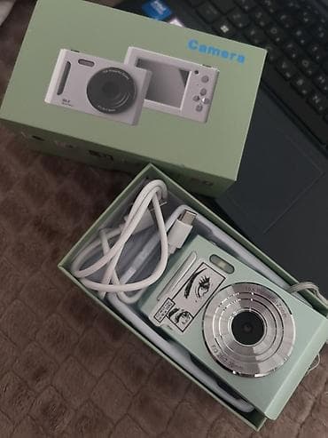 Məhsul: Kompakt rəqəmsal retro fotoaparat Xüsusiyyətlər: - 50 MP qeyd — 1