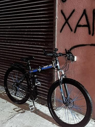 velosipedlər 29: Sport-Time dağ velosipedi - Çərçivə: yüngül və möhkəm, ön — 2