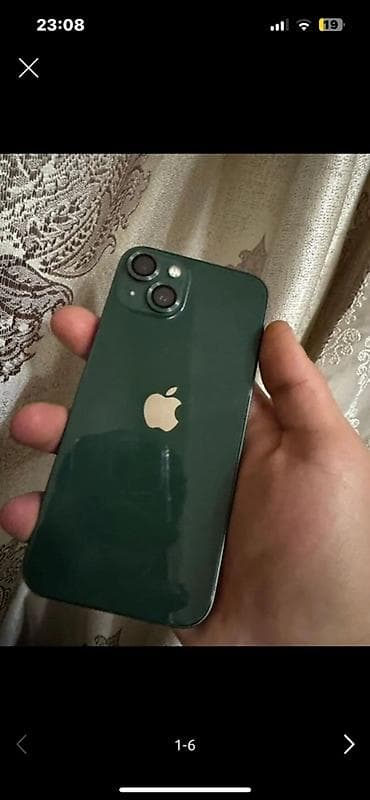 iphone x qara: IPhone 13, 128 GB, Yaşıl, Simsiz şarj — 1