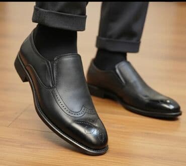 Ботинки: Məhsul: Kişi ayaqqabıları – klassik və gündəlik modellər - Rəng: qara — 3