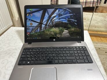 Скупка ноутбуков: HP ProBook seriyası noutbuk. Qara rəngli üst qapağı və gümüşü-boz — 4
