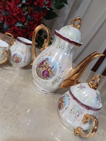 kofe qablari: Qəhvə dəsti — 4