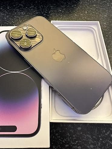 iphone 7 plus plata: IPhone 14 Pro, 256 GB, Deep Purple, Face ID — 6