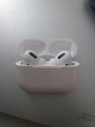 airpods qiyməti: İşlənmiş Simsiz (Bluetooth) Qulaqcıqlar, Apple, rəng - Ağ — 1