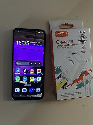 oppo a40m: Oppo A57s, 128 GB, rəng - Mavi, Barmaq izi, Face ID — 2