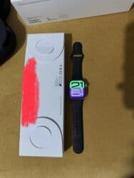 İşlənmiş, Smart saat, Apple, Sensor ekran, rəng - Qara