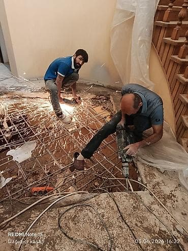 demirci işi: Beton kəsmə xidməti - Divar, döşəmə və tavanlarda dəqiq və səliqəli — 10