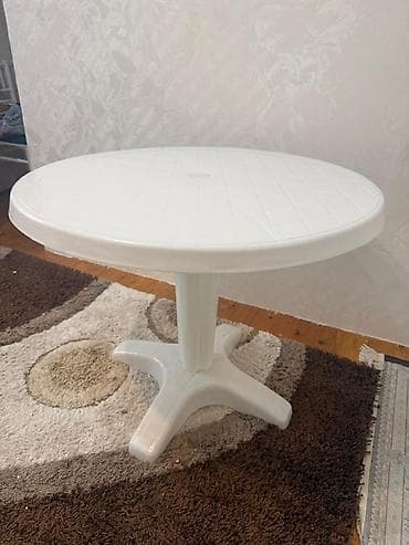 Balkon masası, Açılmayan, Yumru masa