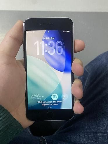 iphone se 2016 ekran: IPhone SE 2020, 64 GB, Ağ, Barmaq izi, Simsiz şarj, Sənədlərlə — 2