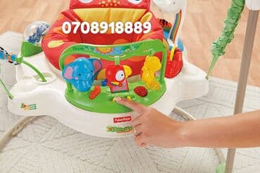 qidalandırmaq üçün uşaq stul yelləncək: 🔥 Baby Jumper – Körpəniz üçün əyləncəli və təhlükəsiz! 🤩 ✅ Yüksək — 6