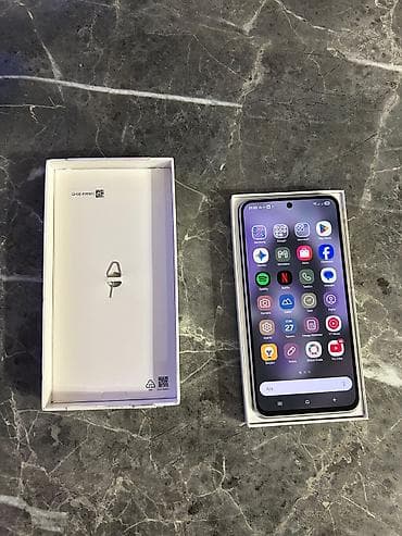 texno telefonlari: Samsung Galaxy A56 5G, rəng - Ağ, Barmaq izi — 6