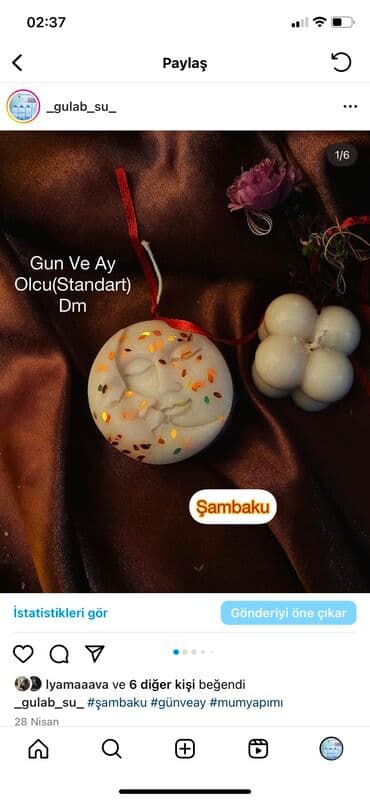 Pərdə və jalüzlər: Şam Dairəvi, Soya mumu — 2