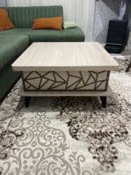 стол из дсп: Журнальный стол, Б/у, Трансформер, Квадратный стол — 4